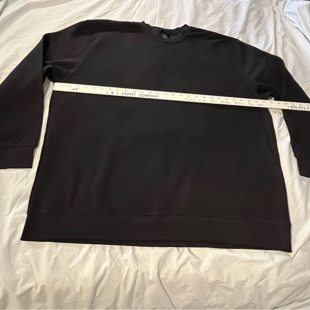 Joe Boxer 2X Black Sweatshirt - Picture 4 of 5
